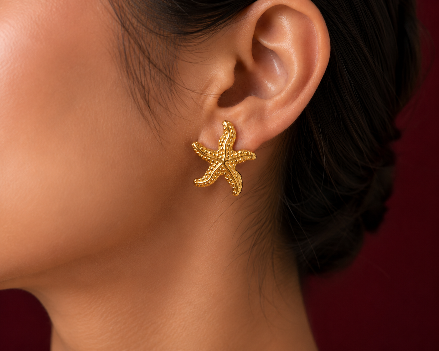 Starfish Stud Earrings