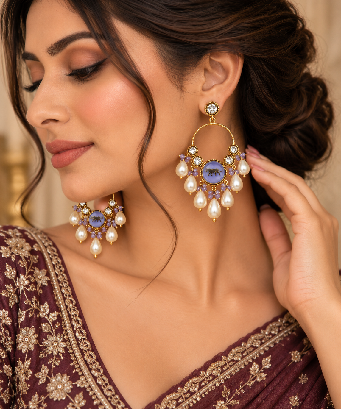 Sherni Jhalar Earrings