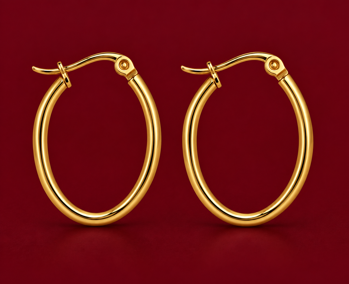 Classic Oval Hoops