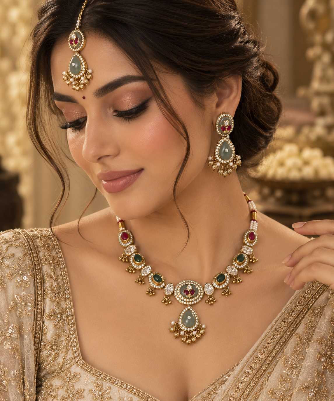 Jodhaa Necklace Set