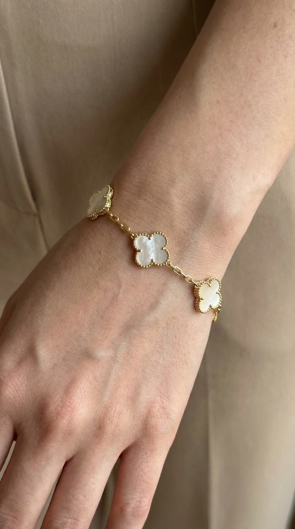 Clover Charm Bracelet