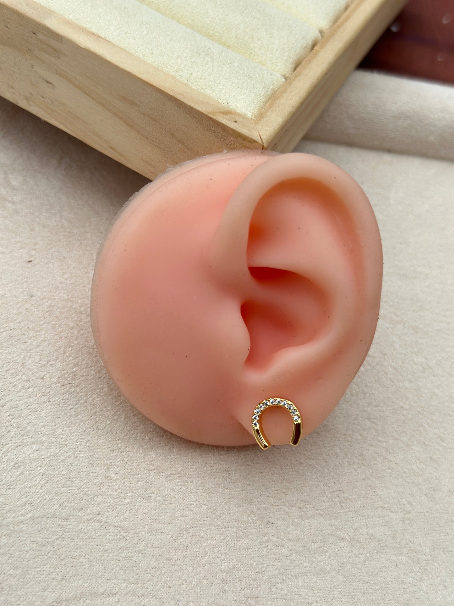 Horseshoe Stud Earrings