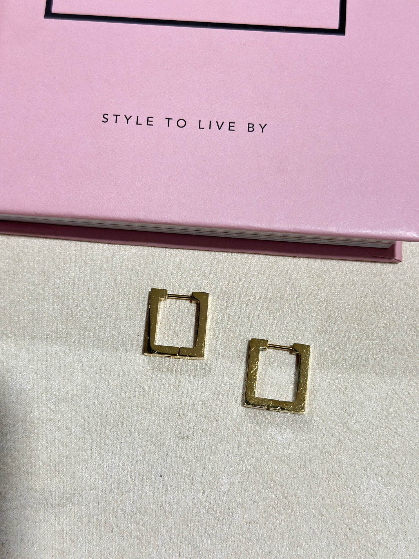 Square Hoop Earrings