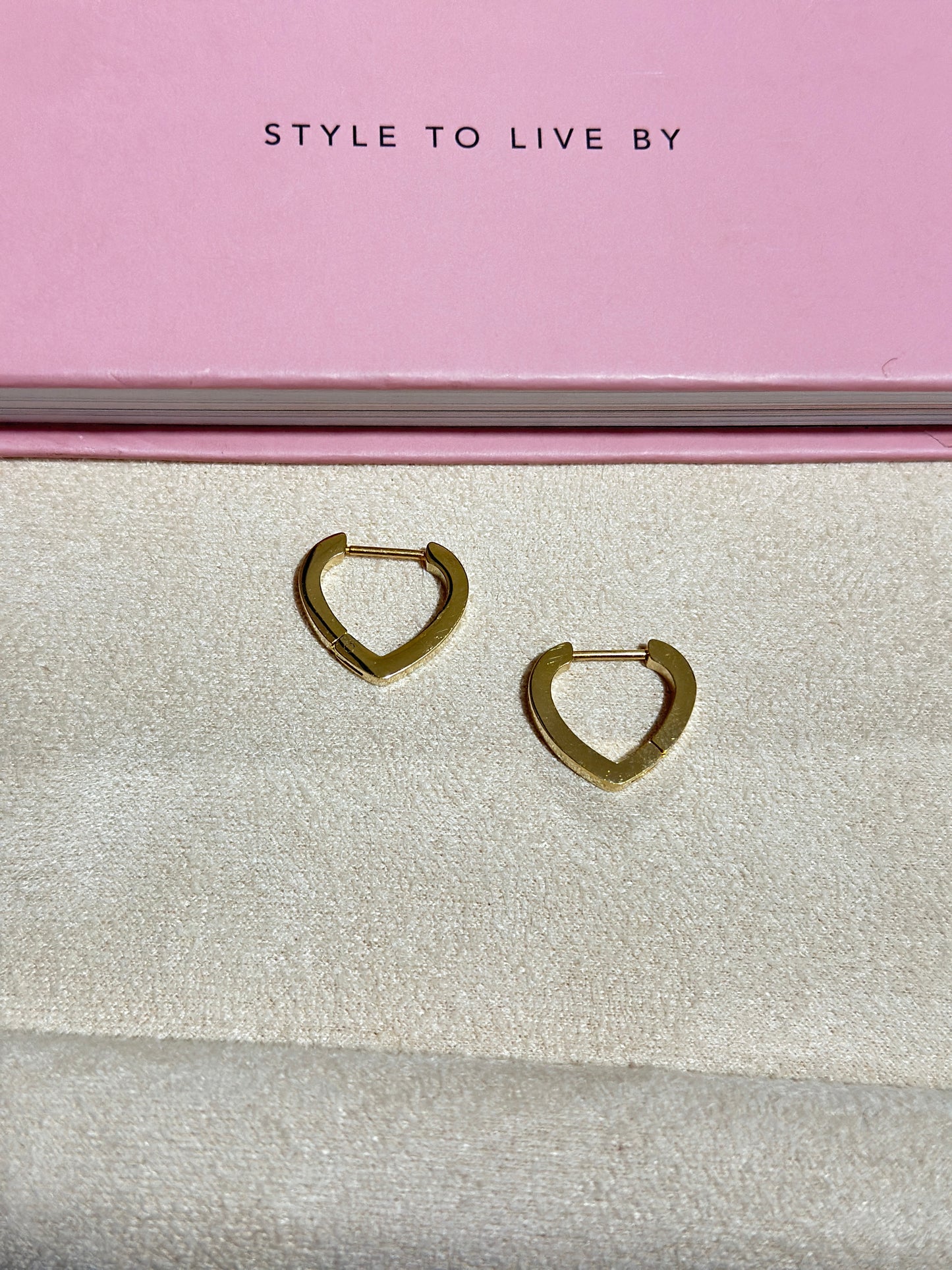 Pointed Hoop Earrings