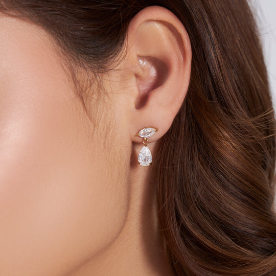 Drip Drop Stud Earrings