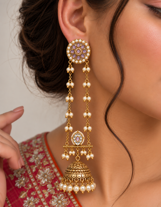 Jhula Jhumka Earrings