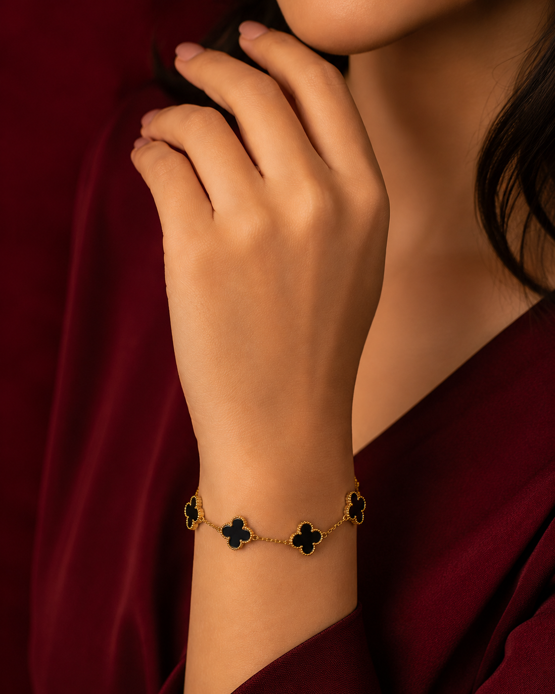 Clover Charm Bracelet