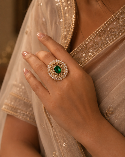 Ishaani Pearl Ring