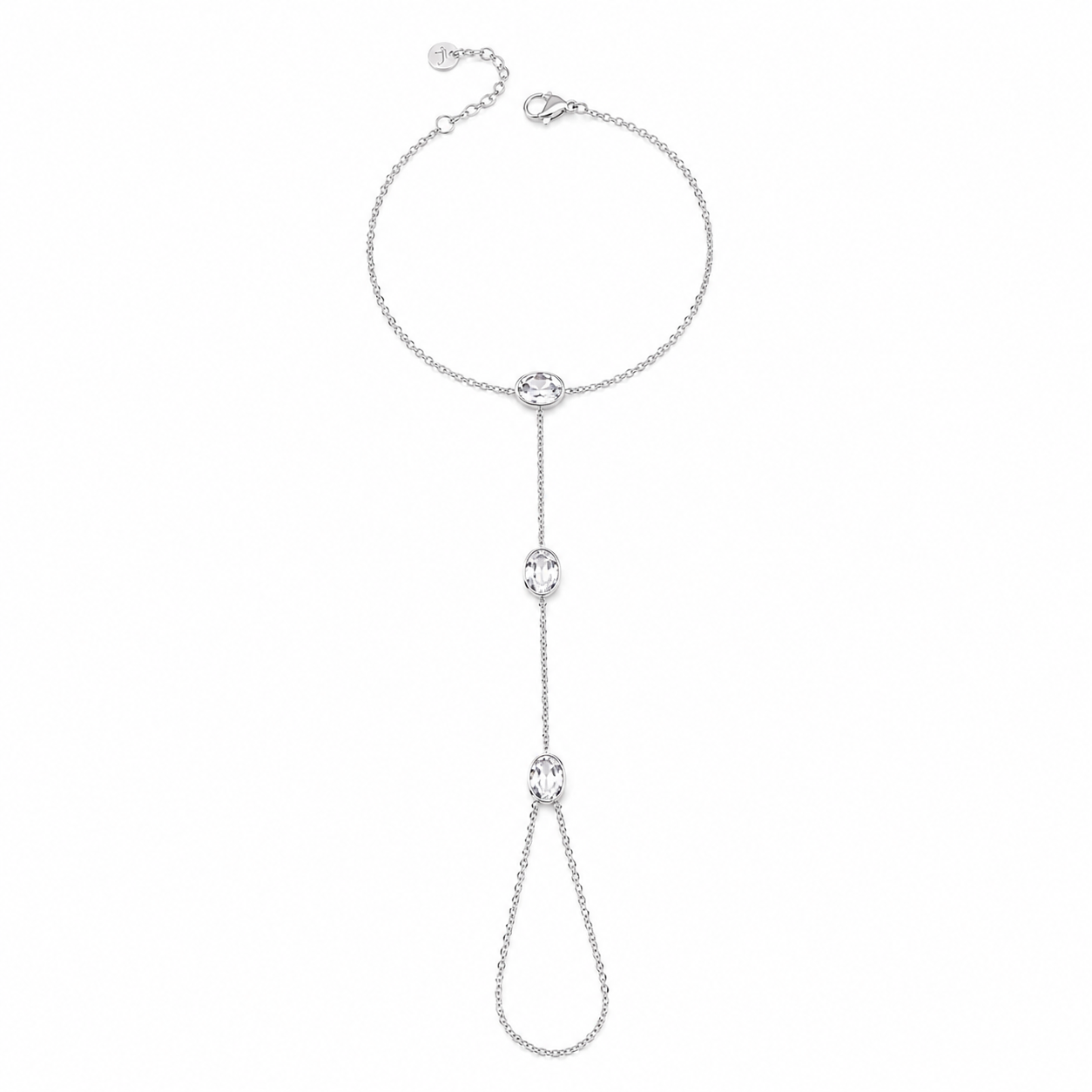 Stone Hand Chain Bracelet