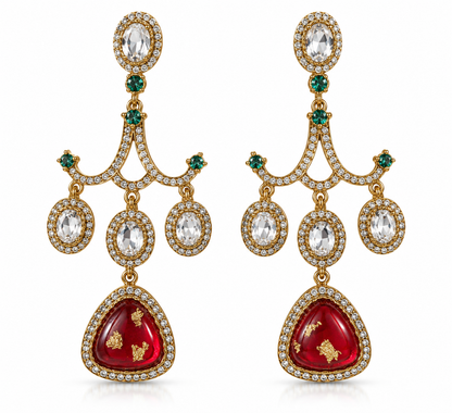 Rajwada Jhalar Earrings