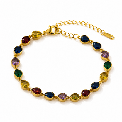 Teardrop Crystal Bracelet