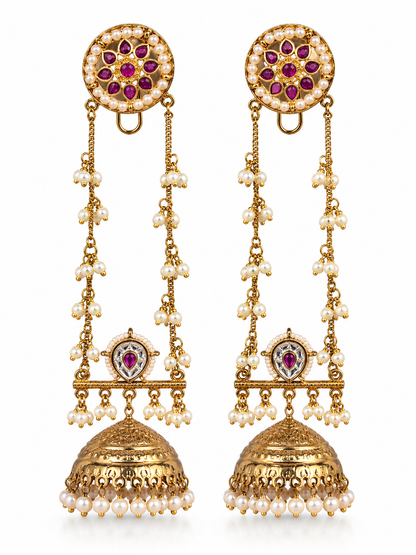 Jhula Jhumka Earrings