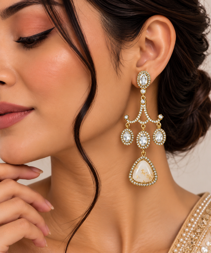 Rajwada Jhalar Earrings