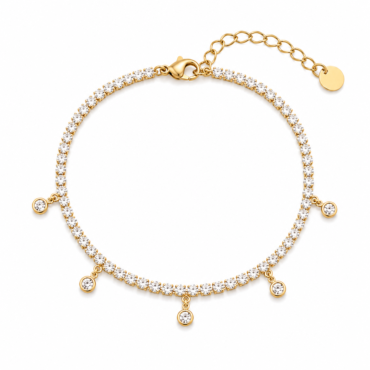 Charm Tennis Bracelet