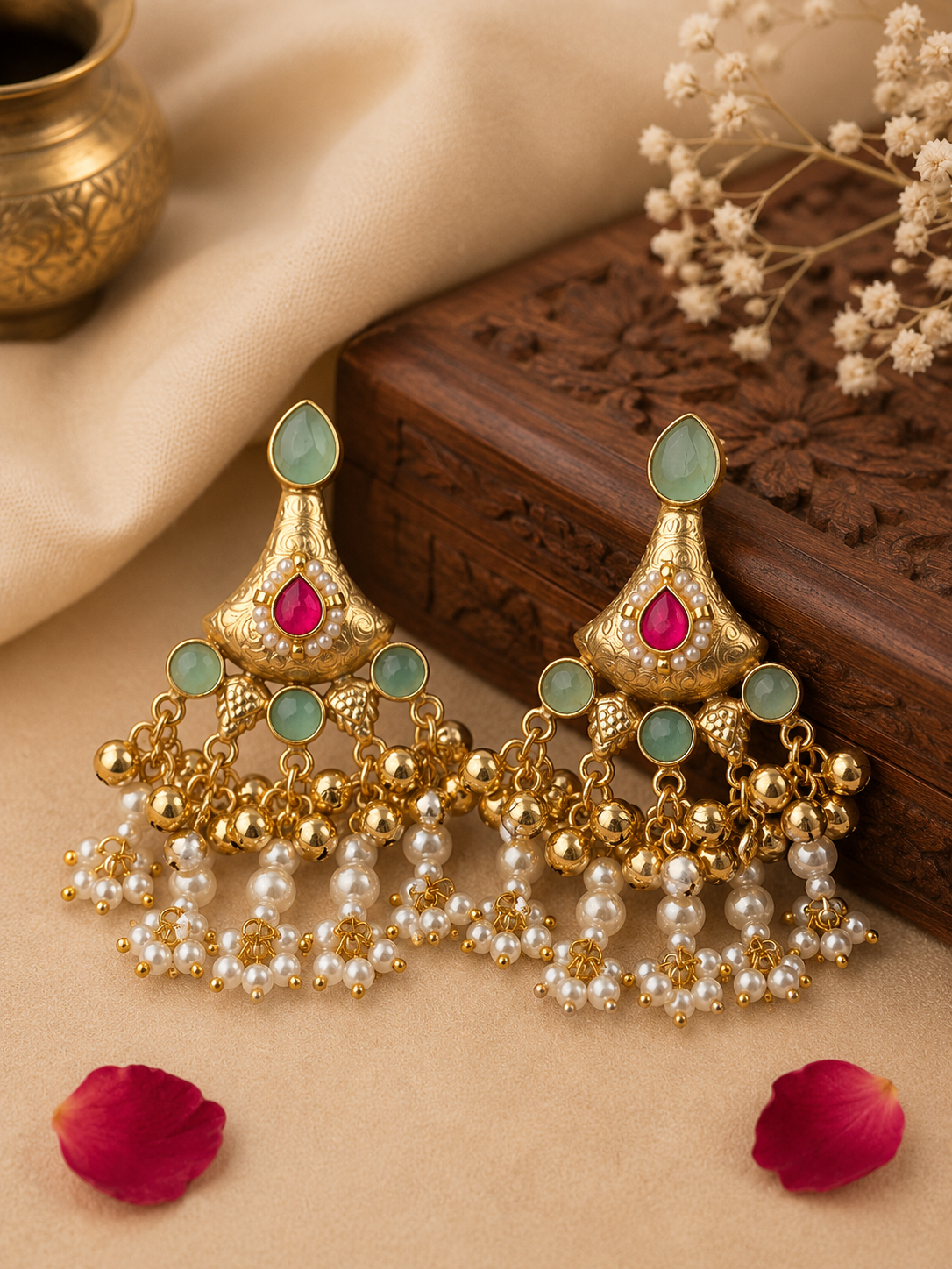 Saanvi Chandelier Earrings
