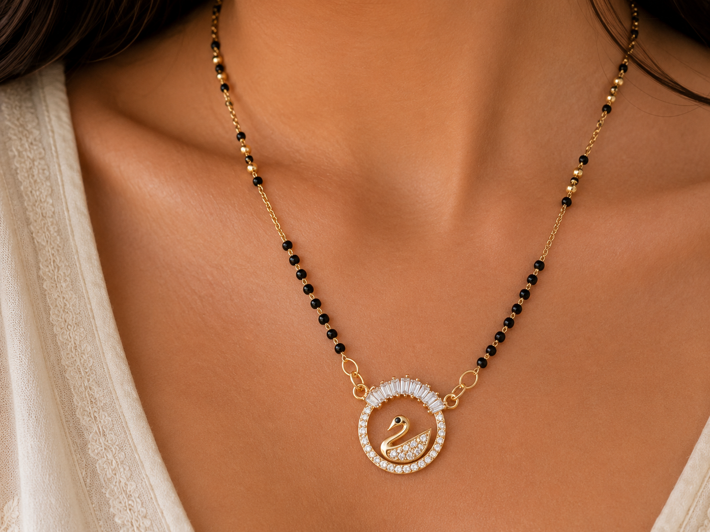 Hamsa Mangalsutra