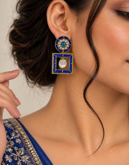 Jharokha Earrings