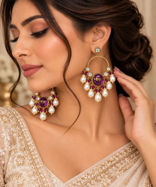 Sherni Jhalar Earrings