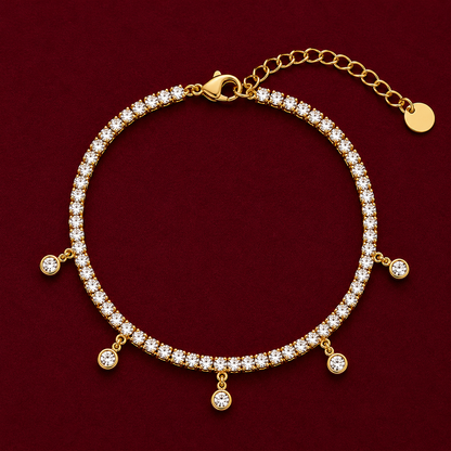 Charm Tennis Bracelet