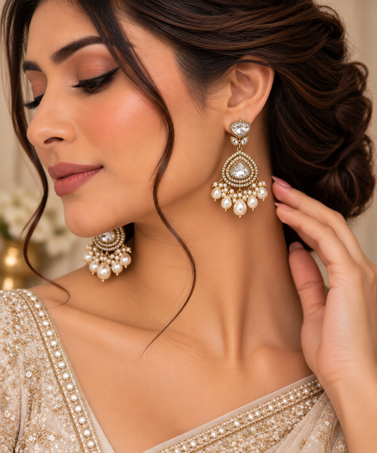 Moti Bahaar Earrings