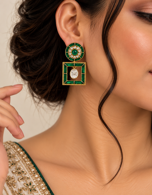 Jharokha Earrings