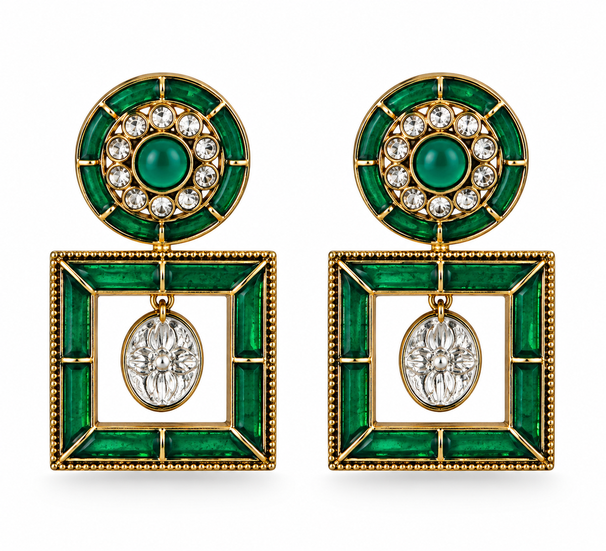 Jharokha Earrings