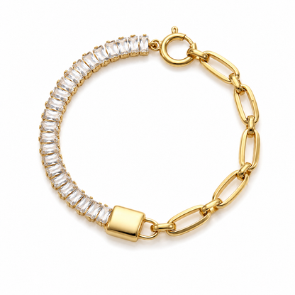 Chain Link Baguette Bracelet