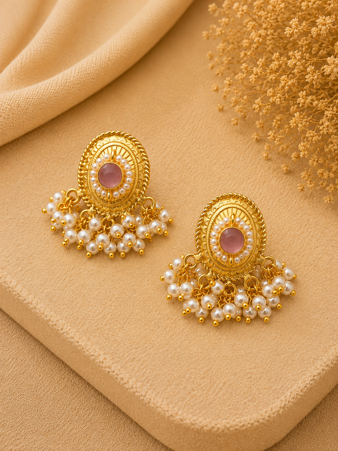 Aish Pearl Drop Earrings