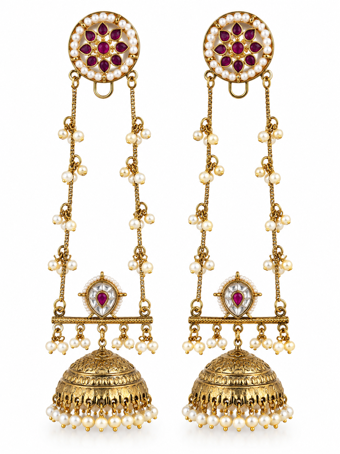 Jhula Jhumka Earrings