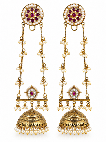 Jhula Jhumka Earrings