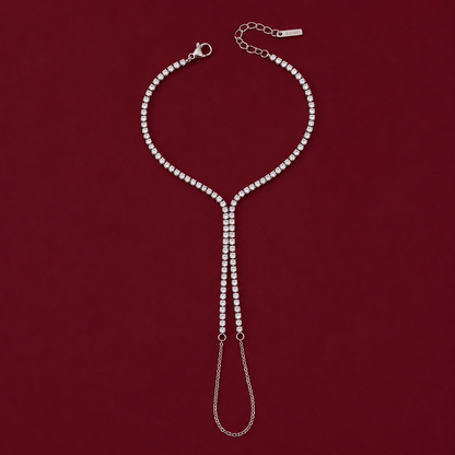 Crisscross Hand Chain Bracelet