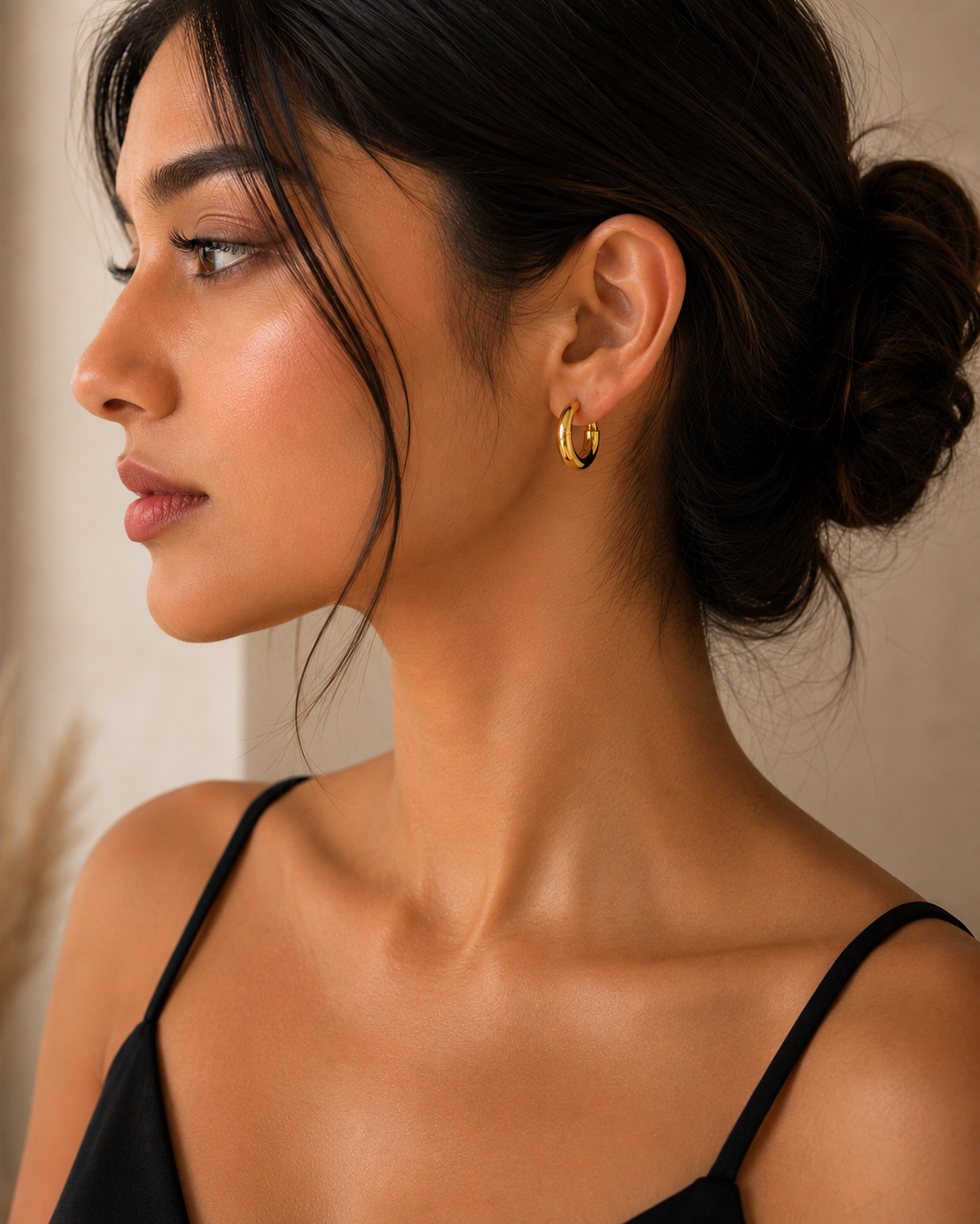 Classic Gold Hoop Earrings