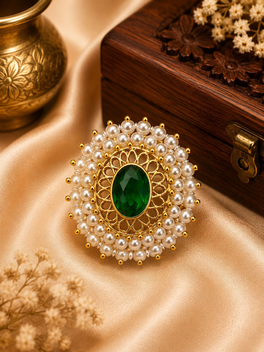 Ishaani Pearl Ring