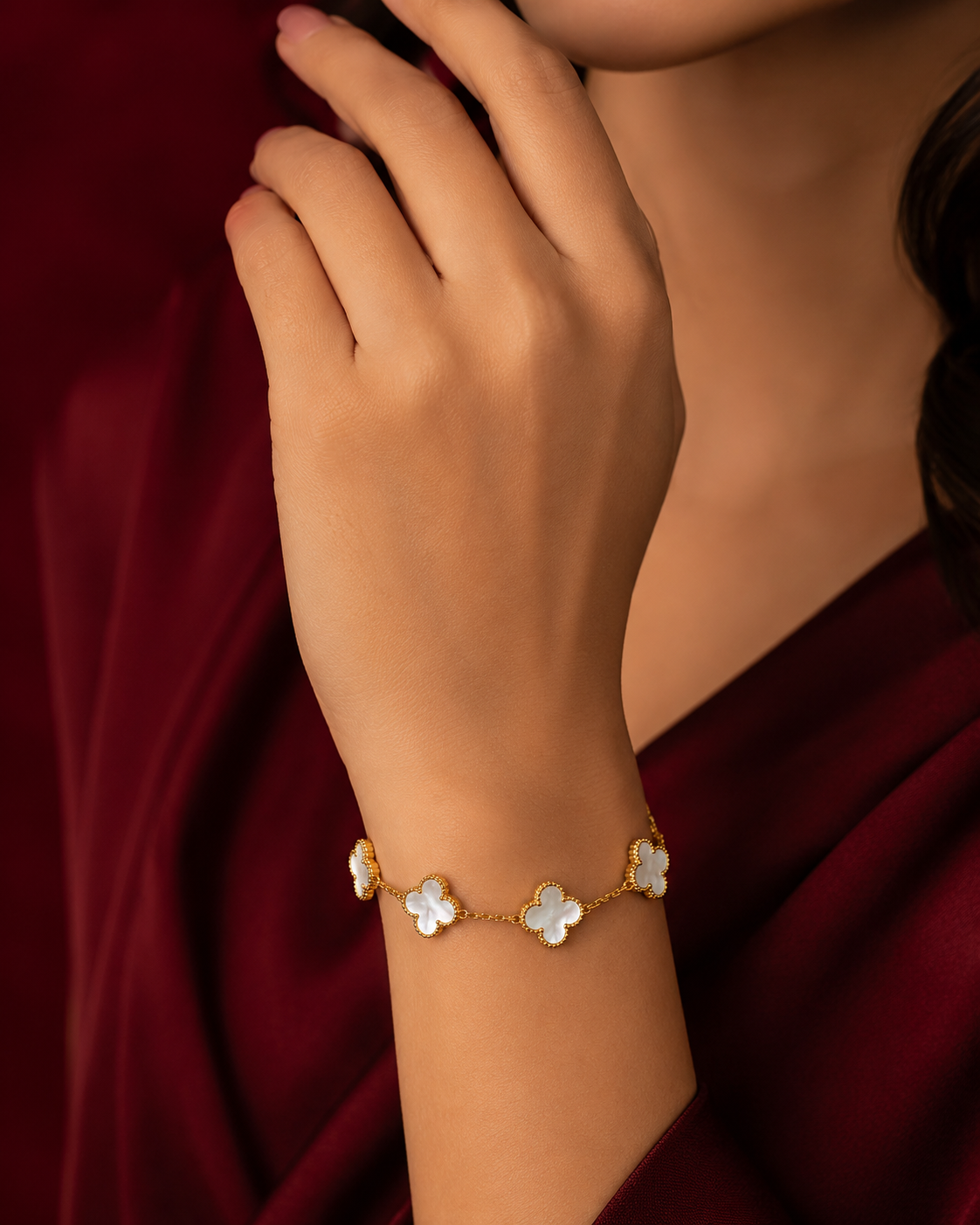 Clover Charm Bracelet