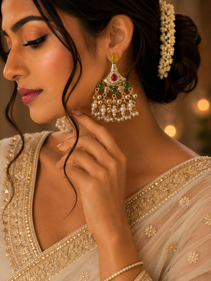 Saanvi Chandelier Earrings
