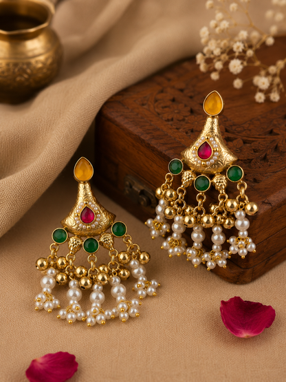 Saanvi Chandelier Earrings