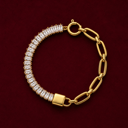 Chain Link Baguette Bracelet