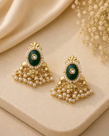 Vaanya Pearl Drop Earrings