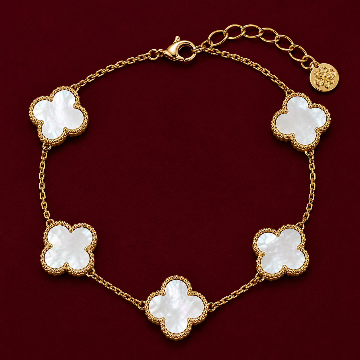 Clover Charm Bracelet