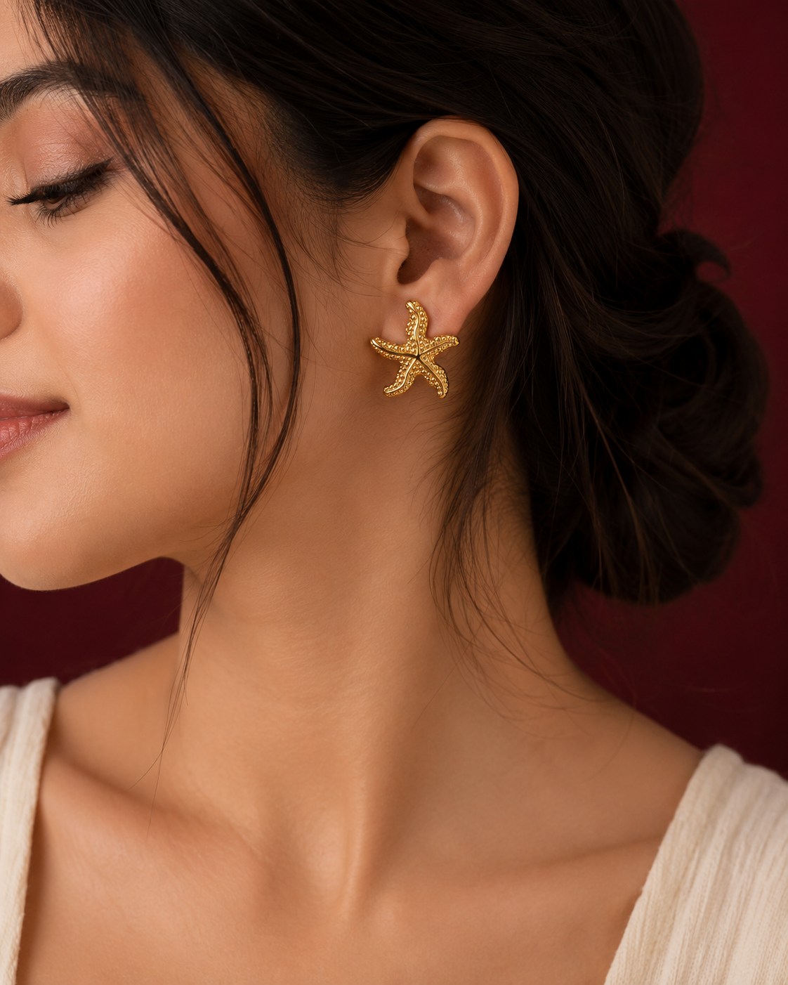 Starfish Stud Earrings