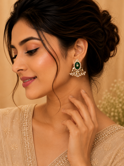 Vaanya Pearl Drop Earrings