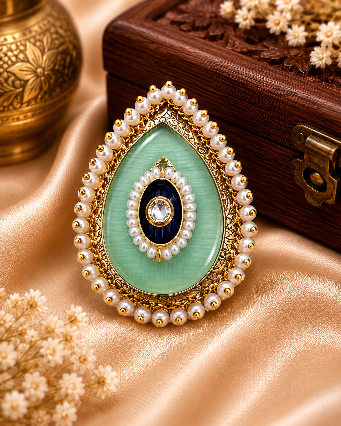 Tanvi Kundan Ring
