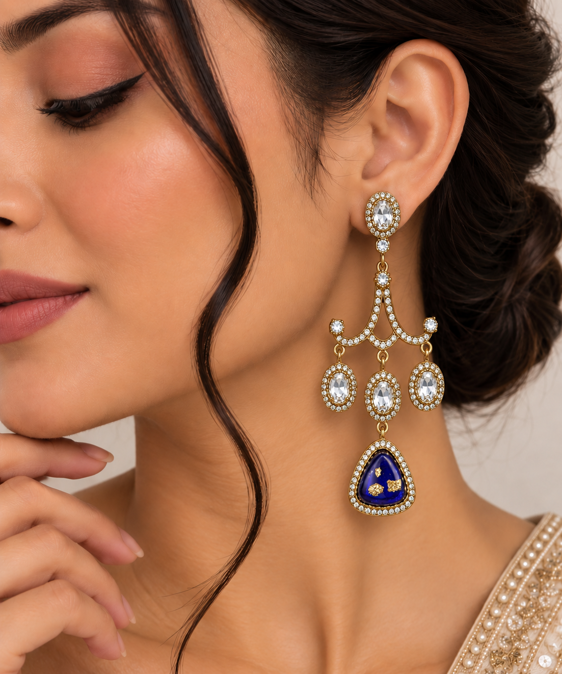 Rajwada Jhalar Earrings