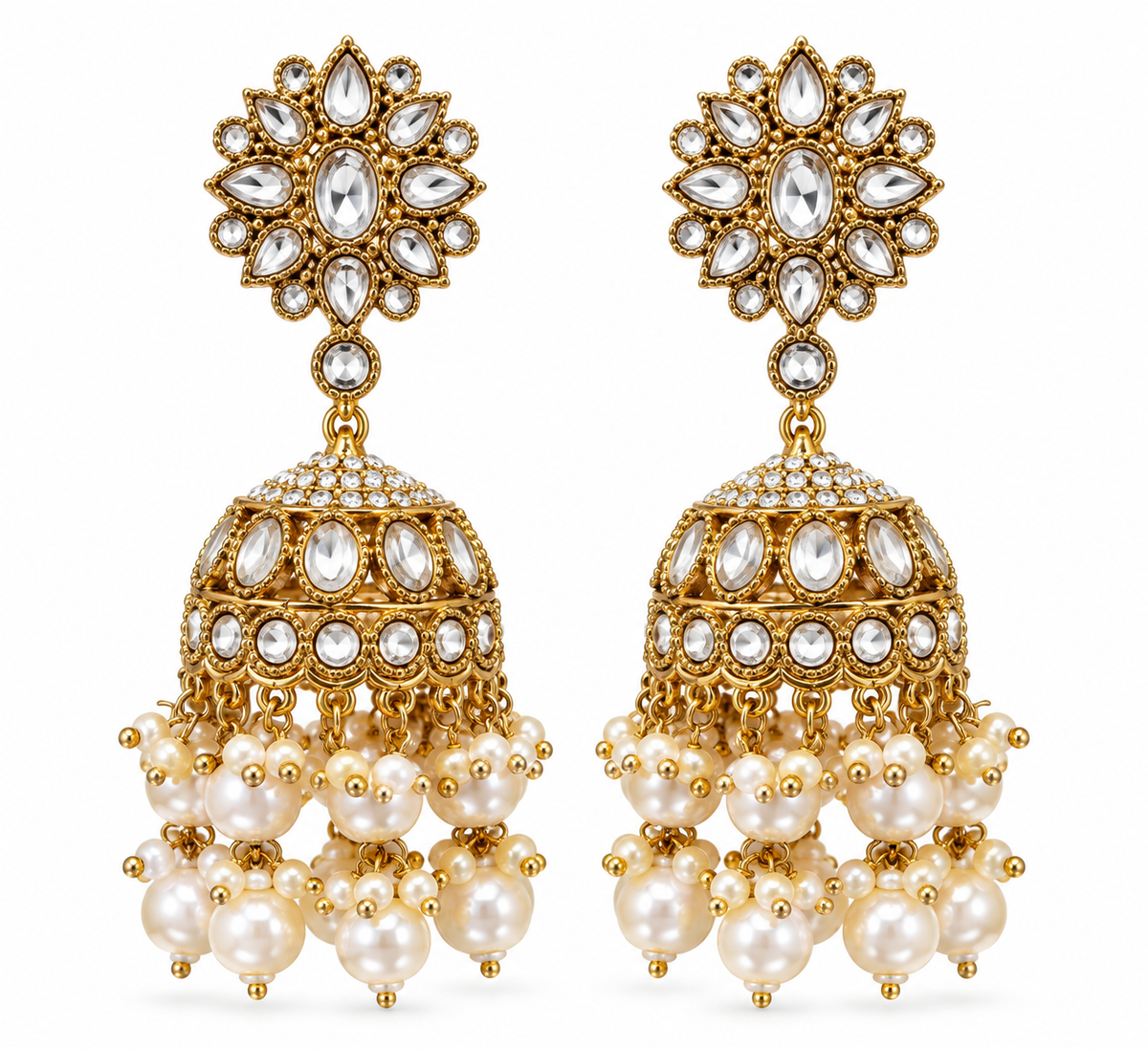 Phool Jhumka Earrings