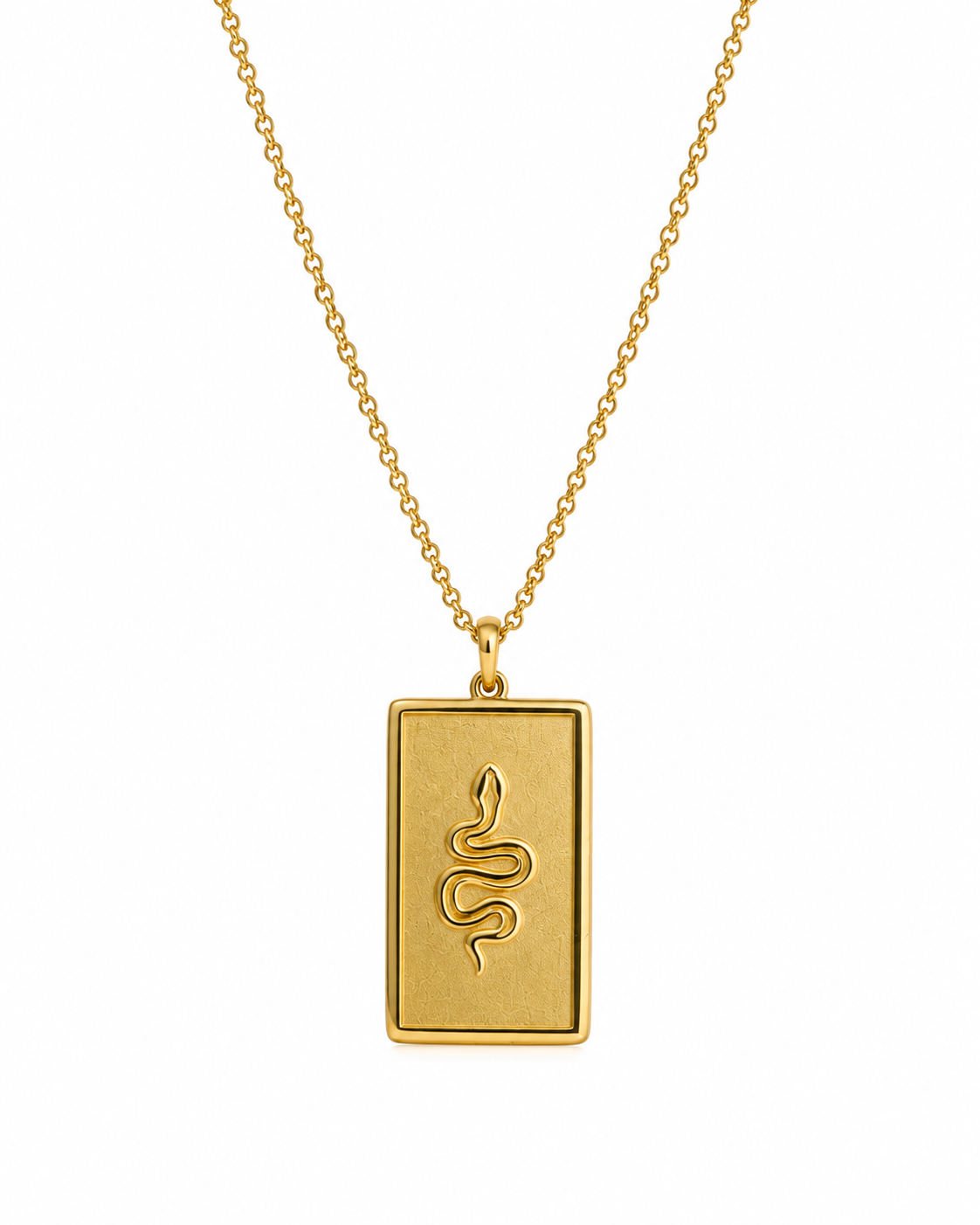 Snake Tarot Pendant Necklace