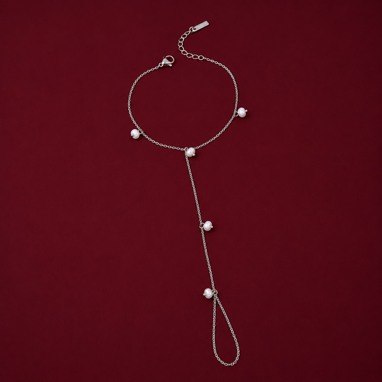 Pearl Hath Phool Bracelet