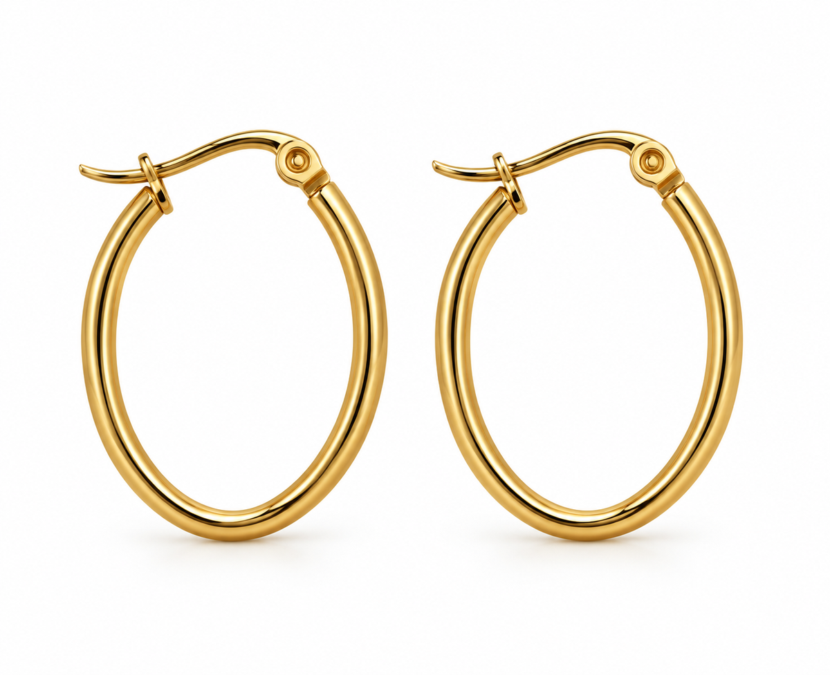 Classic Oval Hoops