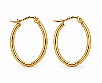 Classic Oval Hoops