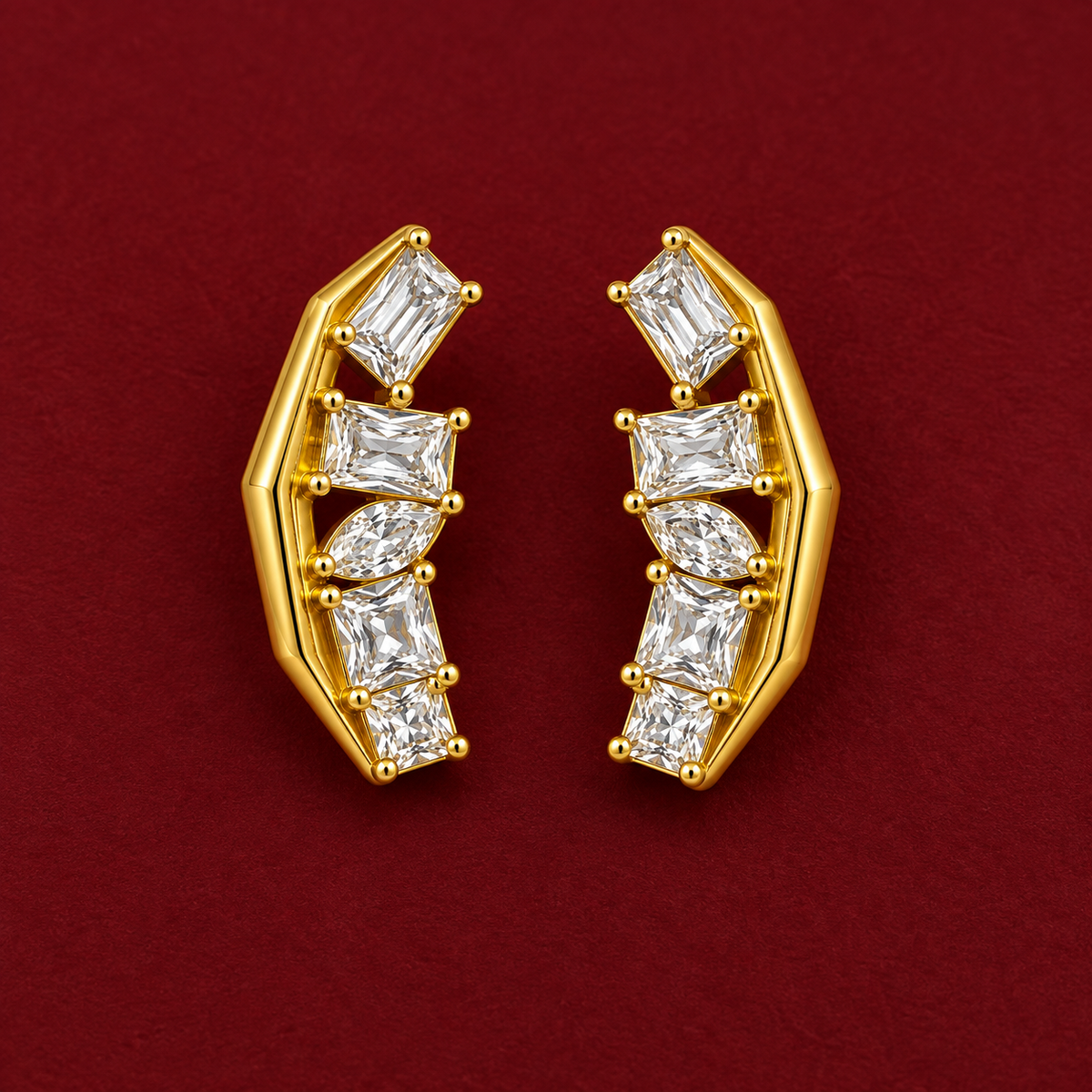 Crystal Ear Climbers