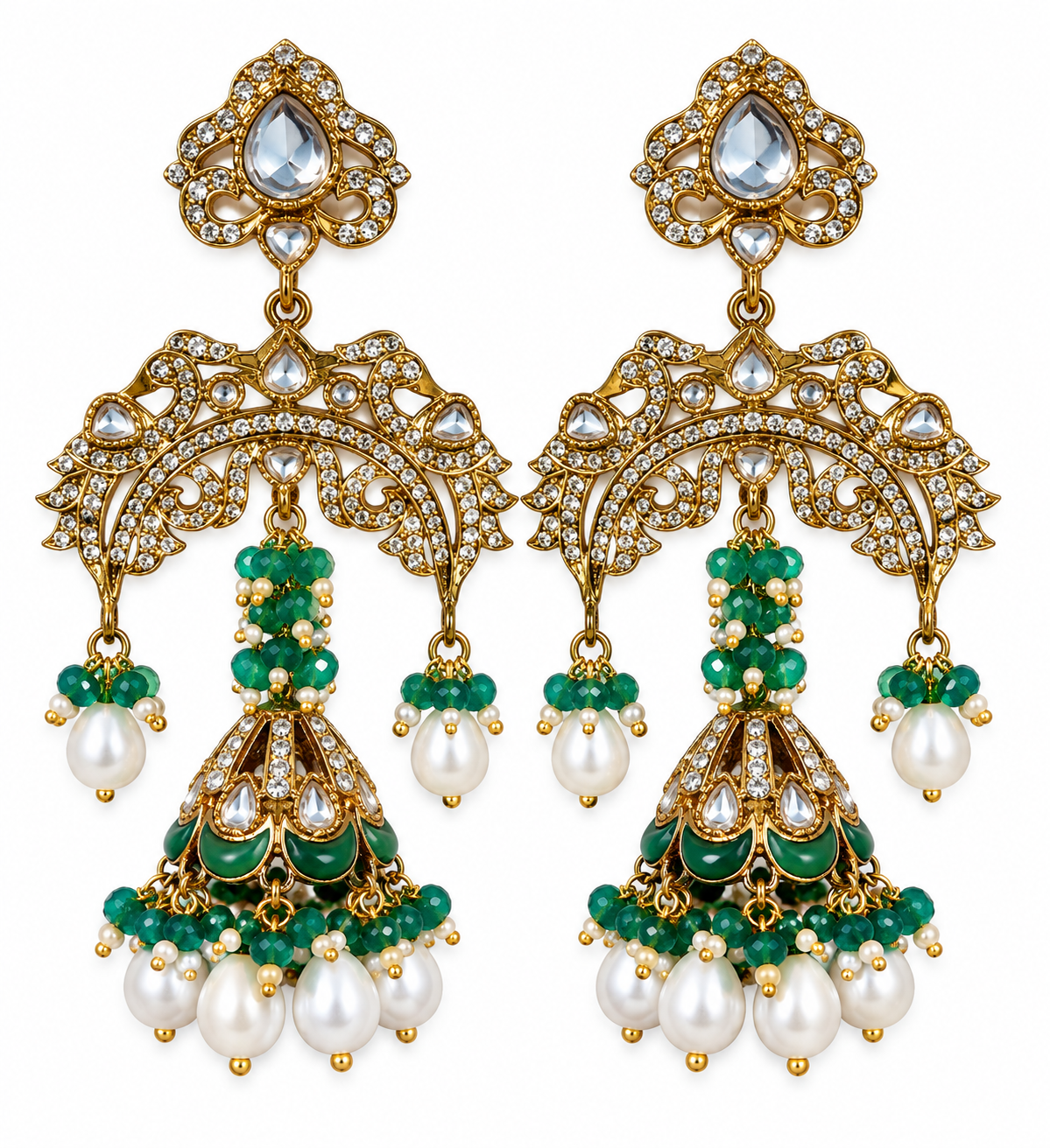 Mukut Jhalar Earrings